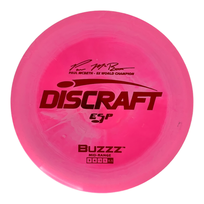 Discraft Paul McBeth 5x Signature Series ESP Buzzz