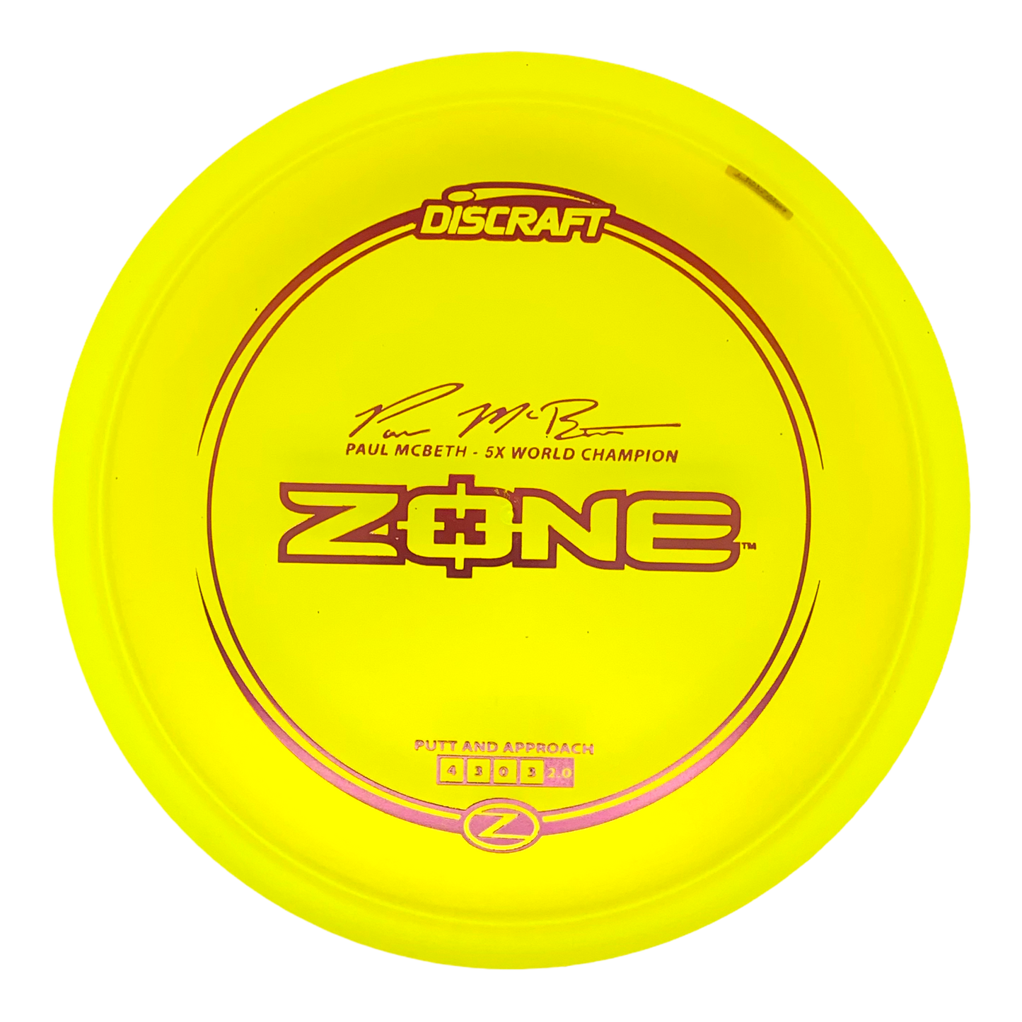 Discraft Paul McBeth Z Zone