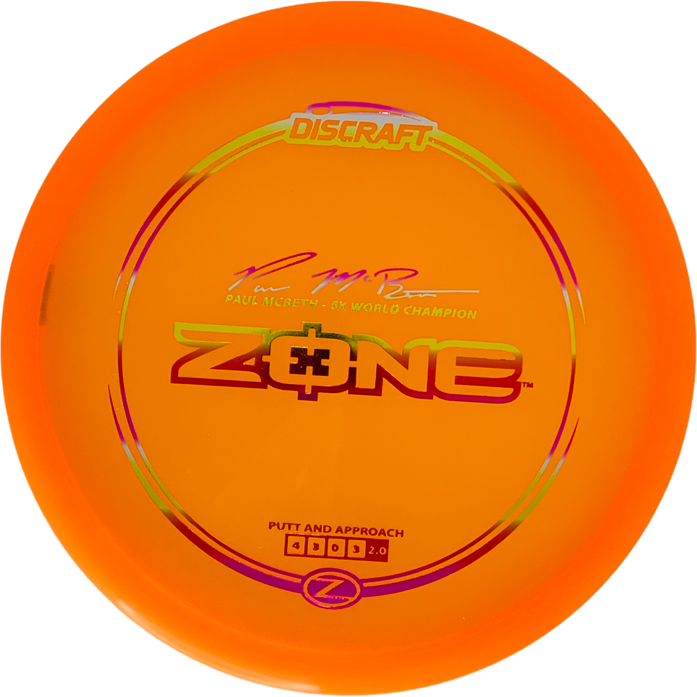 Discraft Paul McBeth Z Zone