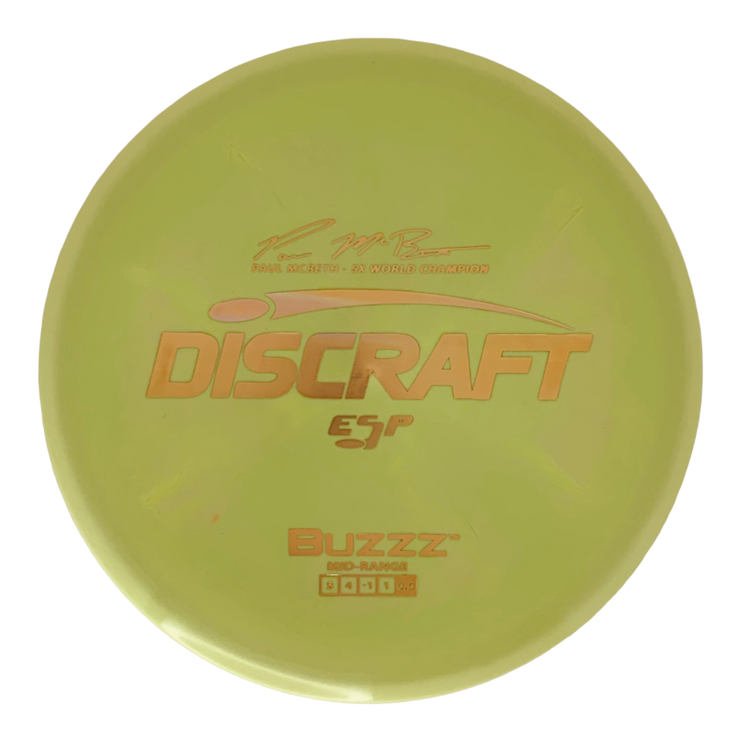 Discraft Paul McBeth 5x Signature Series ESP Buzzz