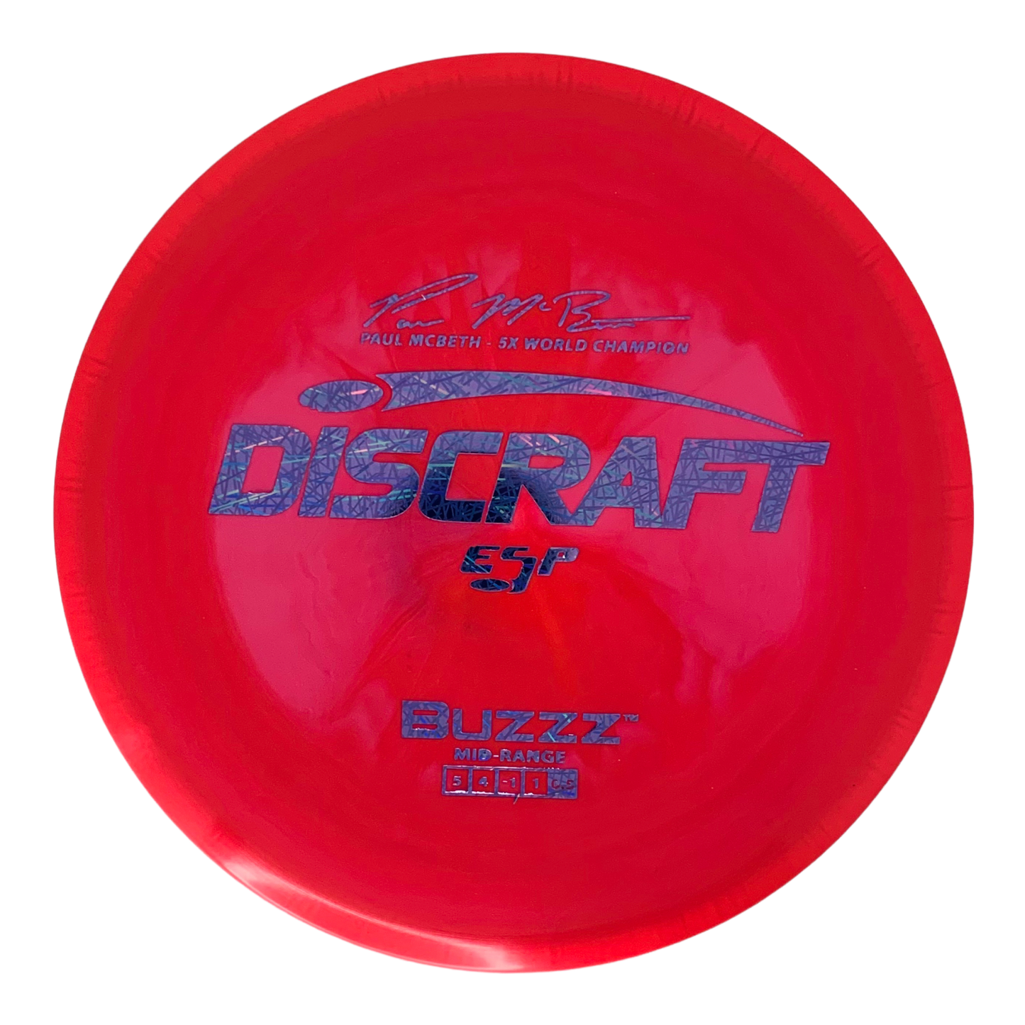 Discraft Paul McBeth 5x Signature Series ESP Buzzz