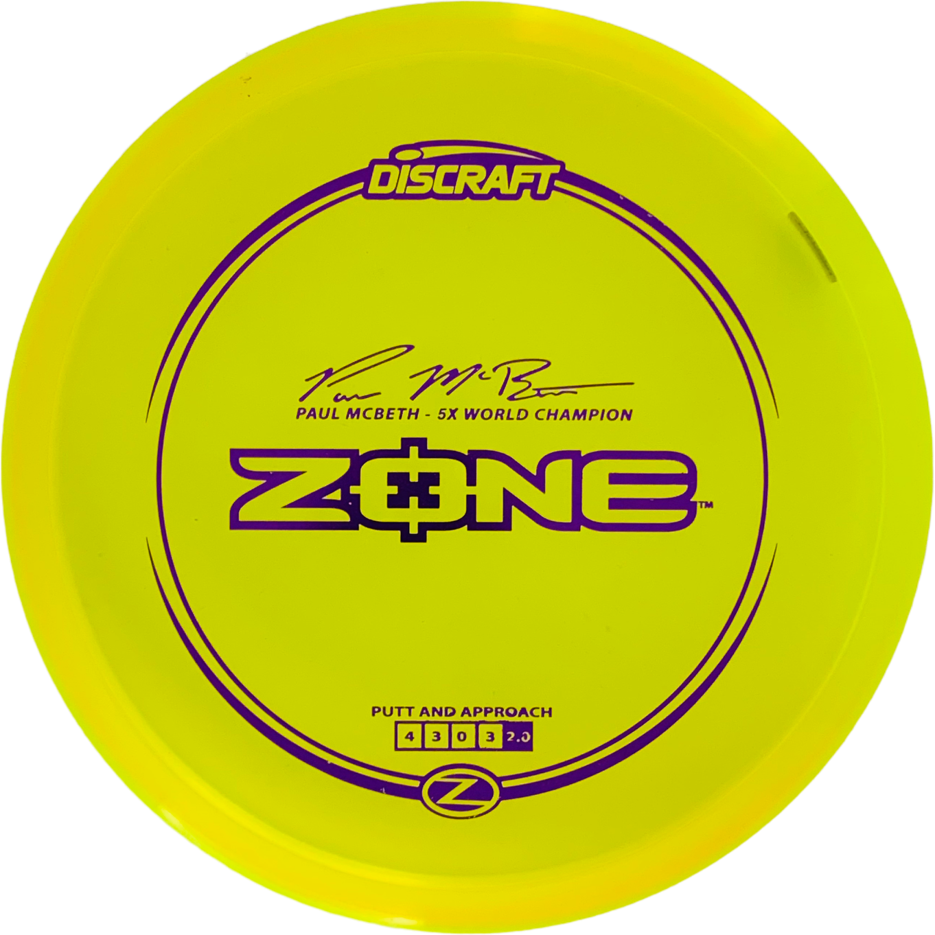 Discraft Paul McBeth Z Zone