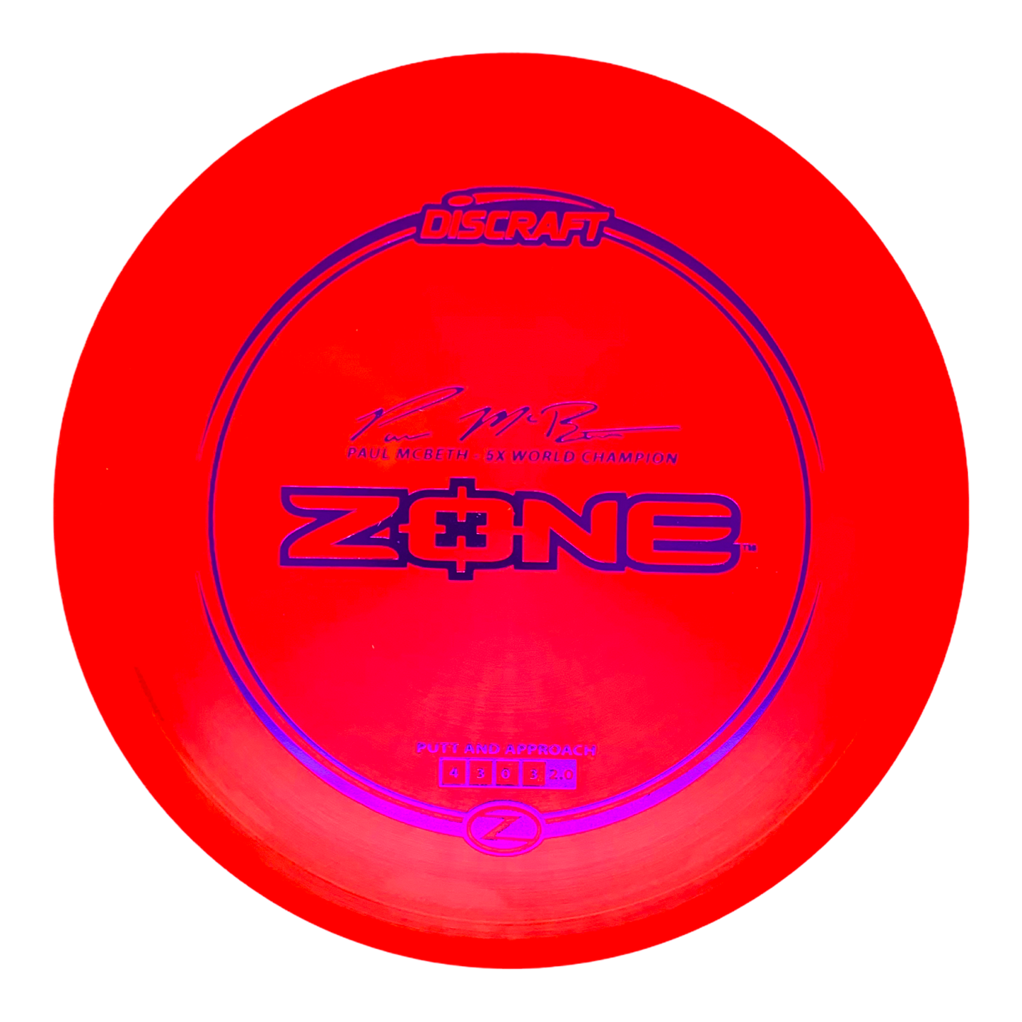 Discraft Paul McBeth Z Zone