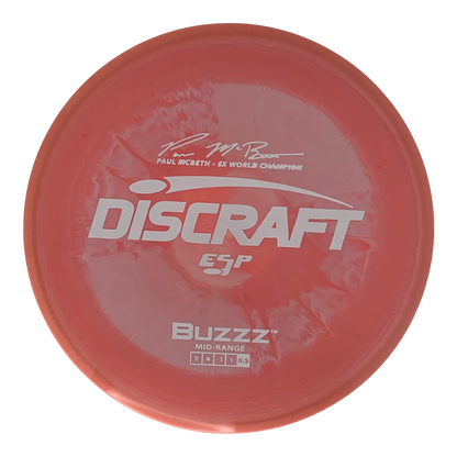 Discraft Paul McBeth 5x Signature Series ESP Buzzz