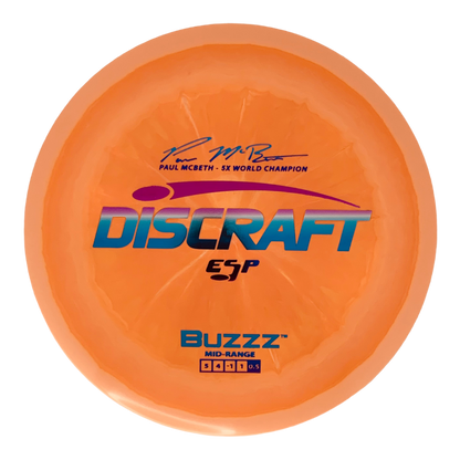 Discraft Paul McBeth 5x Signature Series ESP Buzzz