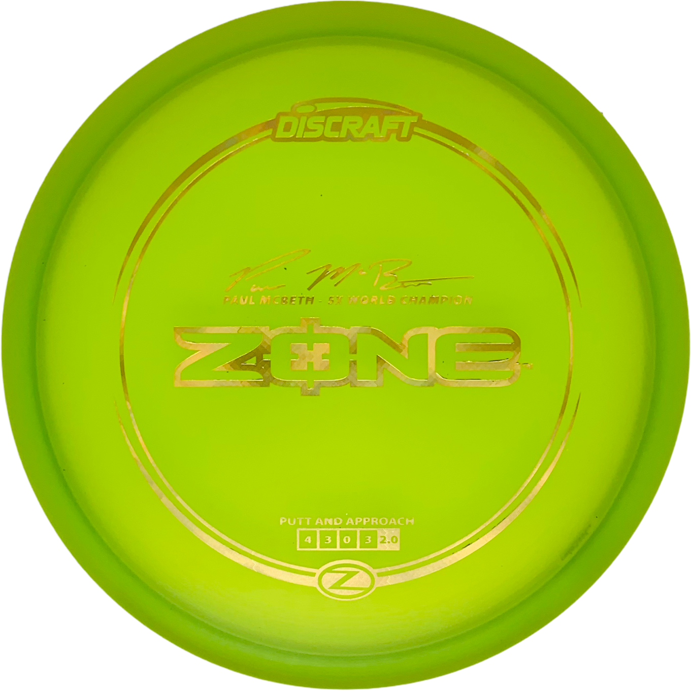 Discraft Paul McBeth Z Zone