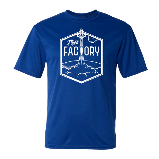 Flight Factory Big Blast Off Performance Short Sleeve Dri-Fit Shirt